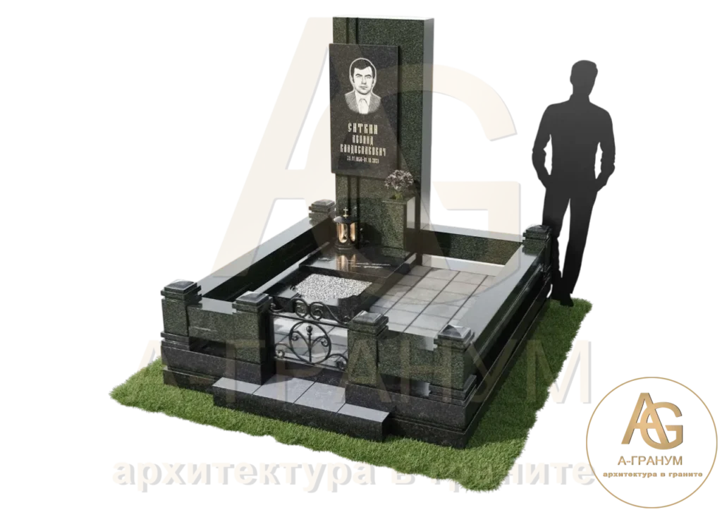 Элитный комбинированный памятник №91