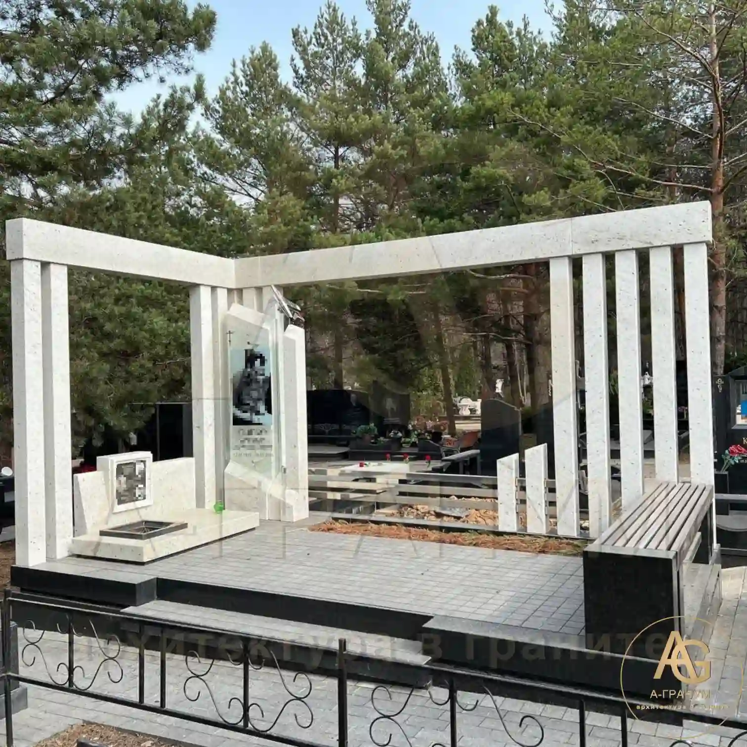 Мемориальный комплекс в стиле Хай-тек
